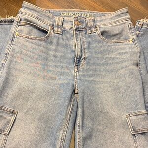 American Eagle Outfitters Light Blue Women's Relaxed Jeans